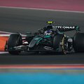 Kimi Antonelli driving in 2025 Qatar Formula One Grand Prix