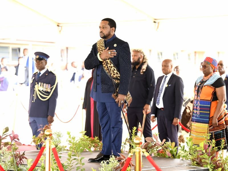 King Misuzulu at last year's State of the Province Address
