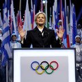International Olympic Committee president Kirsty Coventry