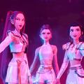 Kpop Demon Hunters girl group Huntr/x