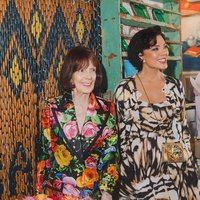 Kris Jenner and her mom Mary Jo Shannon at her 91st birthday celebration