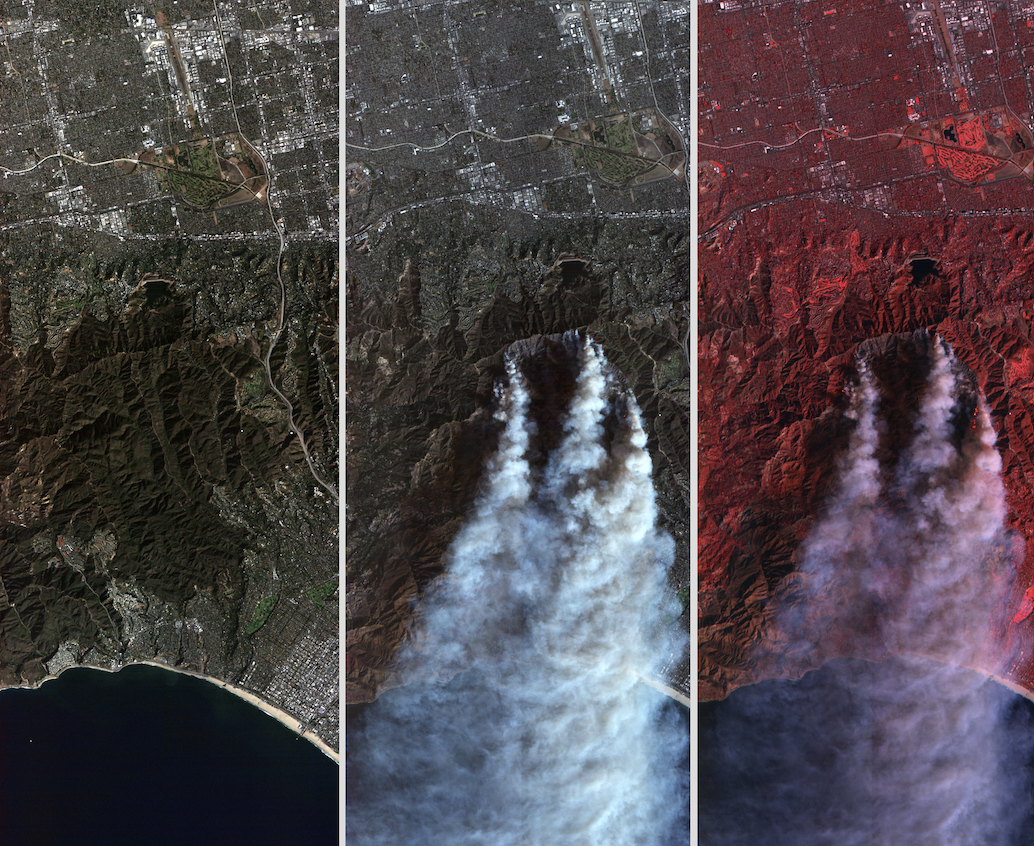 LA Fires Aerial Dragonfly Aerospace