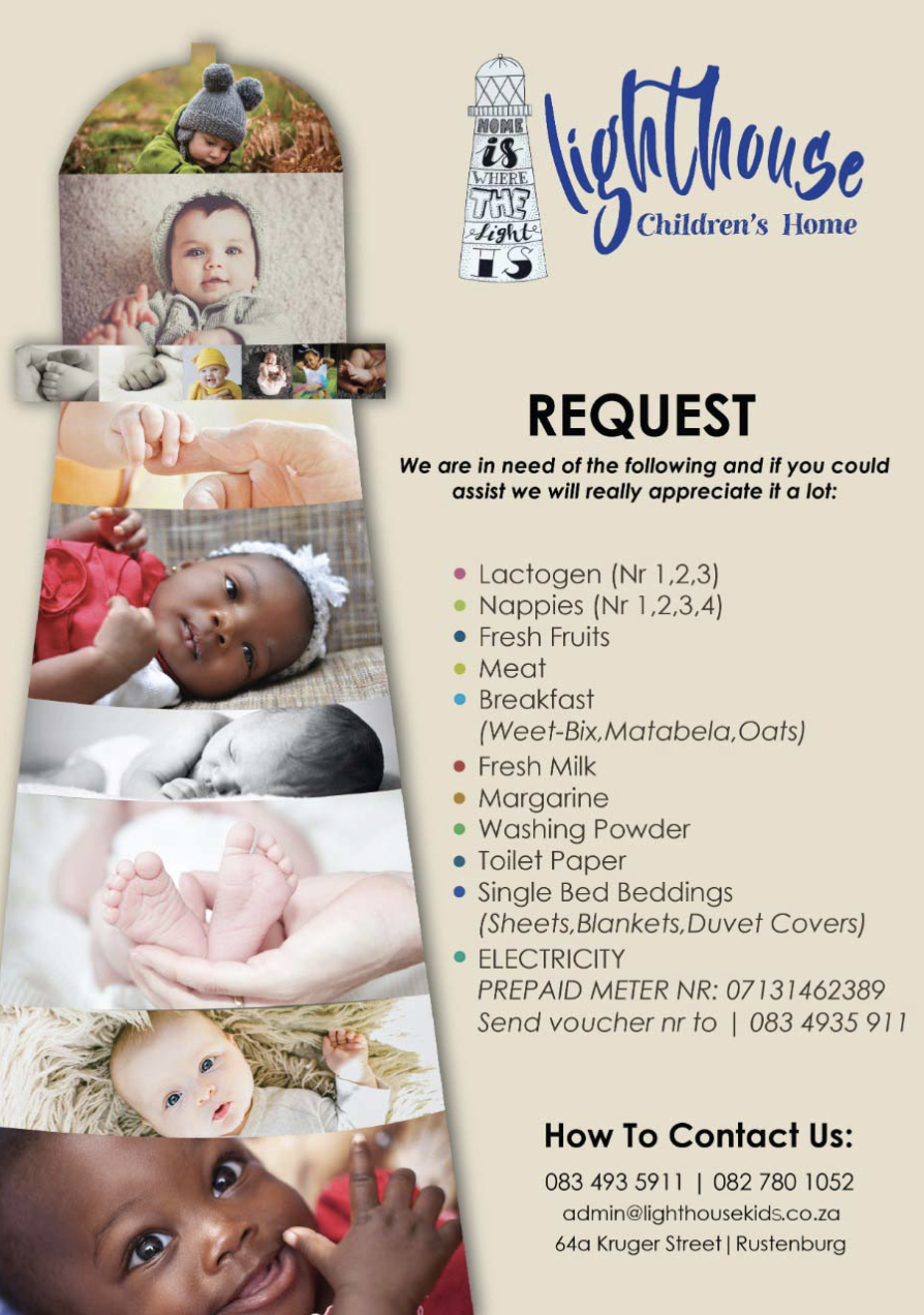 LIGHTHOUSE CHILDRENS HOME NEED