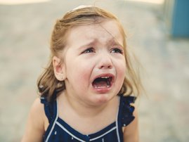 LITTLE GIRL CRYING