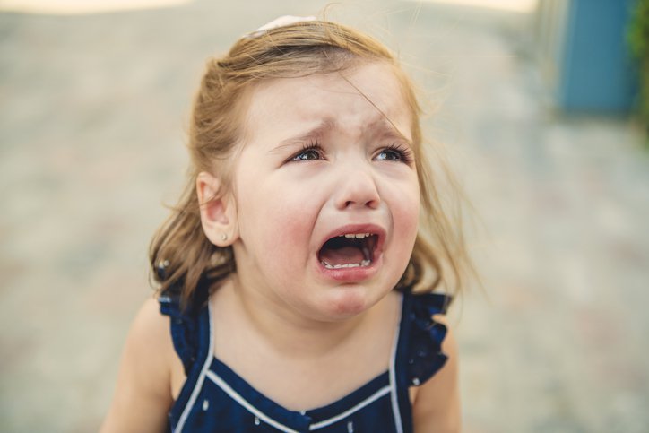 LITTLE GIRL CRYING