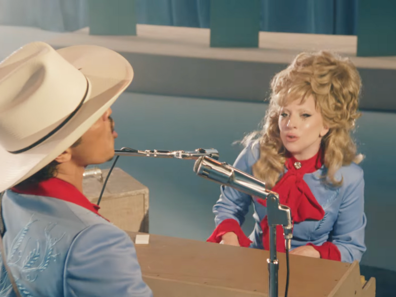 Lady Gaga and Bruno Mars