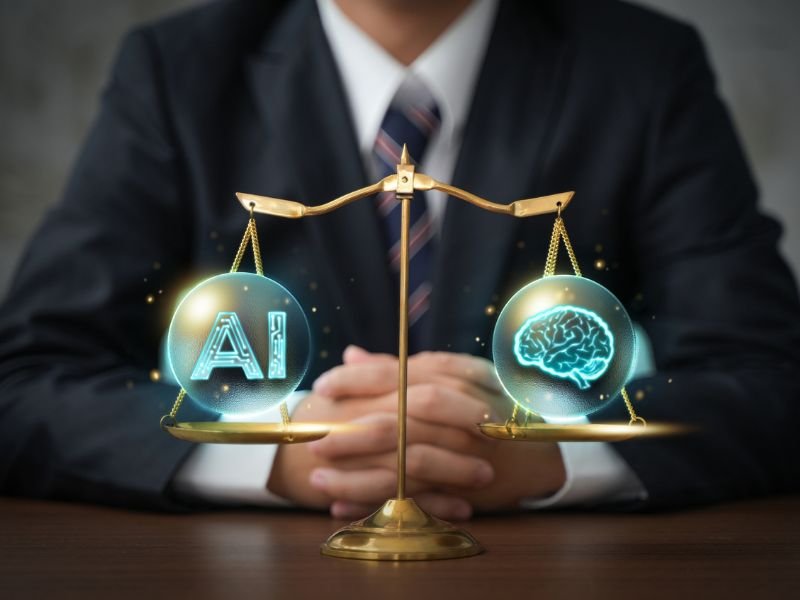 Law and AI stock image