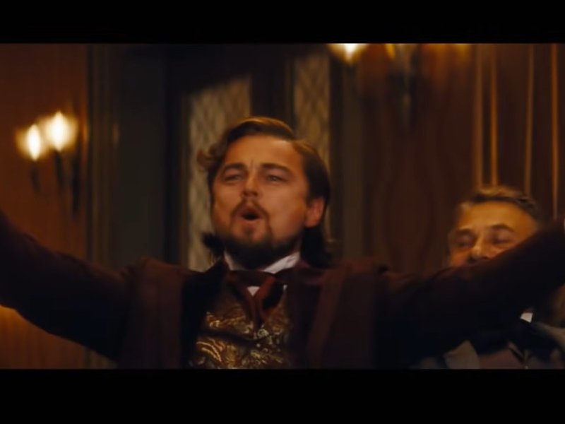 Leonardo DiCaprio in Django Unchained