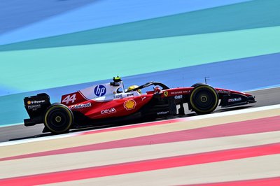 Norris quickest in Bahrain as Hamilton calls for 'equal playing field'