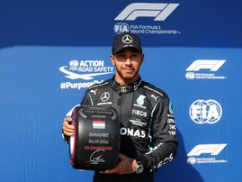 Lewis Hamilton Pole Position Hungarian Grand Prix 2021