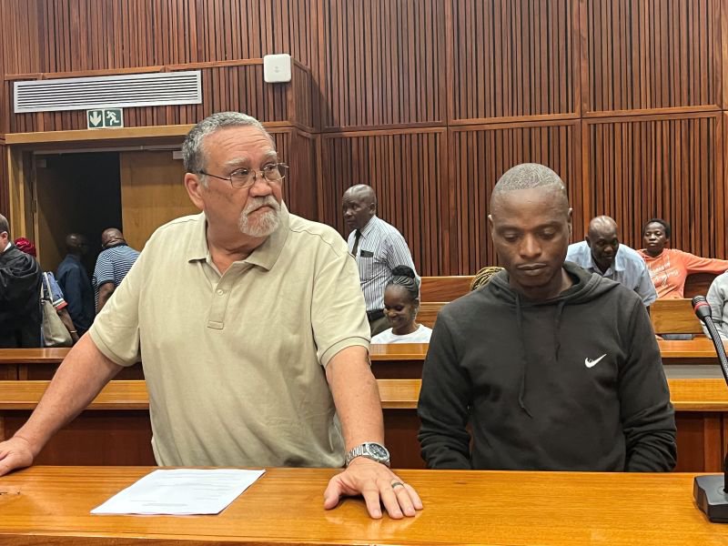 Limpopo farm owner Zachariah Olivier and his employee, Zimbabwean national William Musora NEW