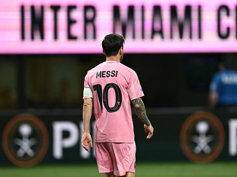Inter Miami player Lionel Messi
