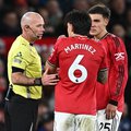 Manchester United defender Lisandro Martinez sent off against Leeds
