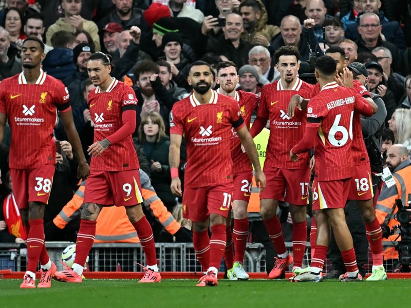 Liverpool forward Mohamed Salah