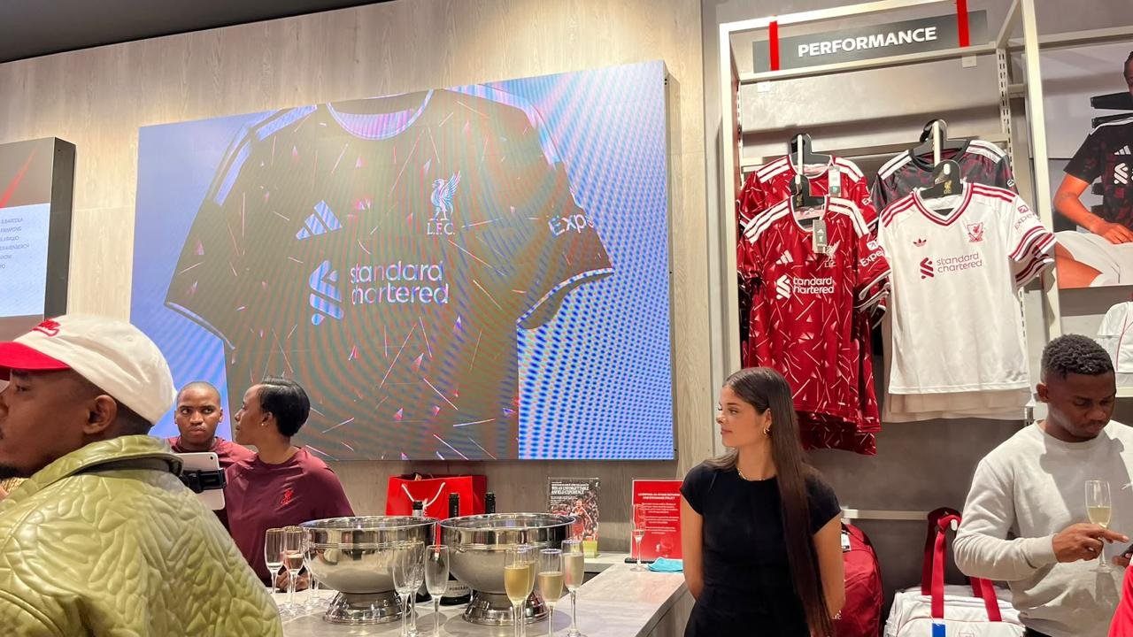 Inside the Liverpool FC store