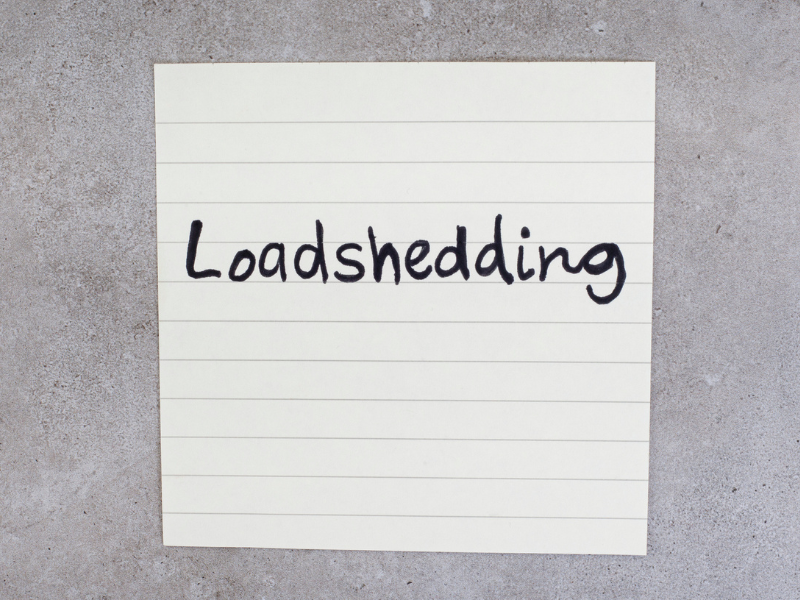 Loadshedding is back