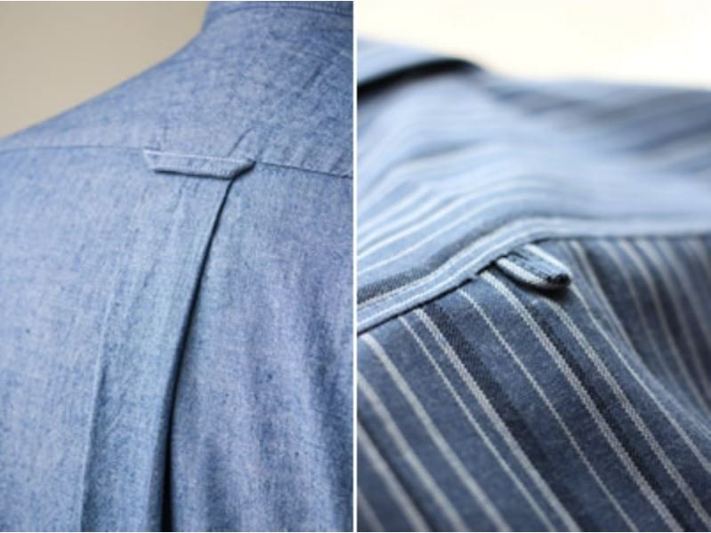 The little loops on the back of men's dress shirts have an official name.