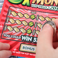 Lottery scratch card USA