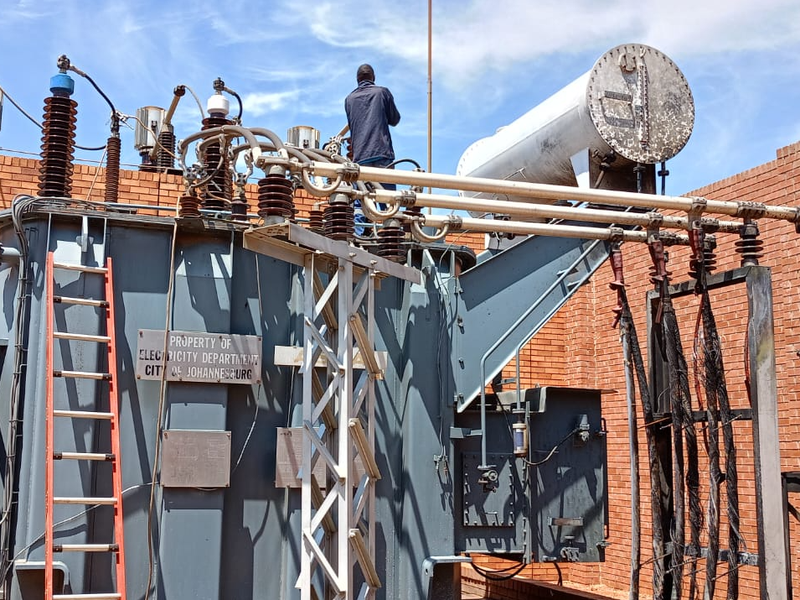 Substation fire leaves parts of Lenasia in the dark