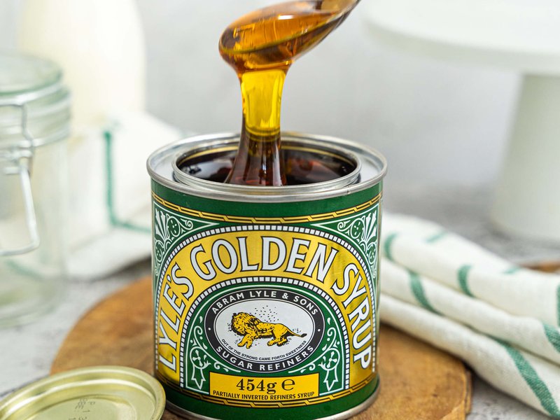 LOOK: Iconic golden syrup brand updates it's dead lion logo