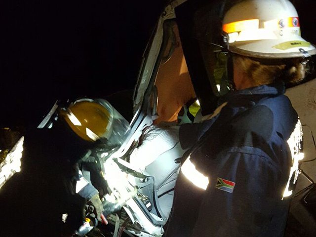 2 hurt as as car plunges down M13 embankment 