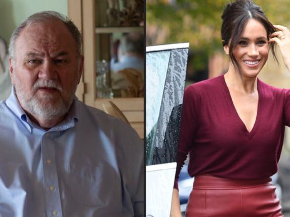 Thomas Markle and Duchess Meghan.