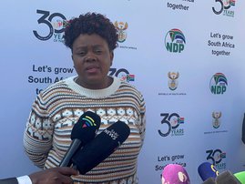 Human Settlements Minister Mmamoloko Kubayi