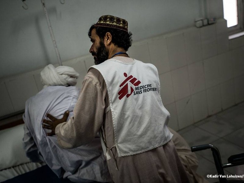MSF Field worker