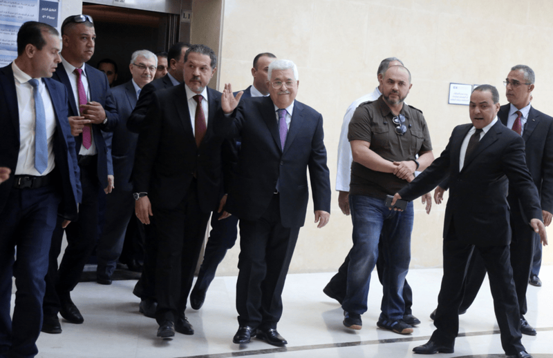 Palestinian Authority leader Mahmud Abbas