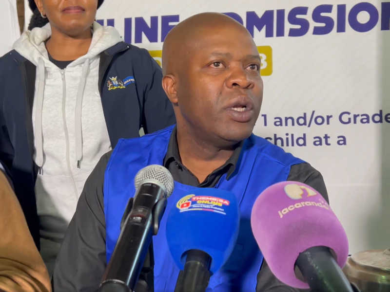 MEC Lebogang Maile Online admission 05 August 2026 in Thokoza