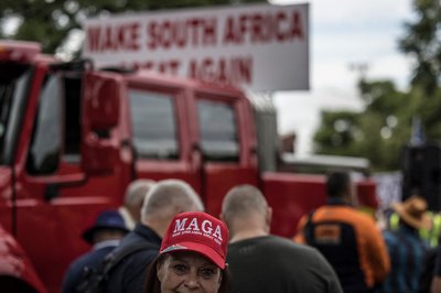 First Afrikaner Refugees Leave Us First Afrikaner Refugees Leave Us
