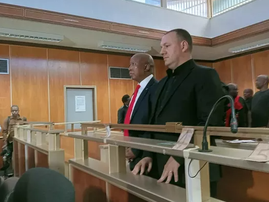Malema and his co-accused, Adriaan Snyman