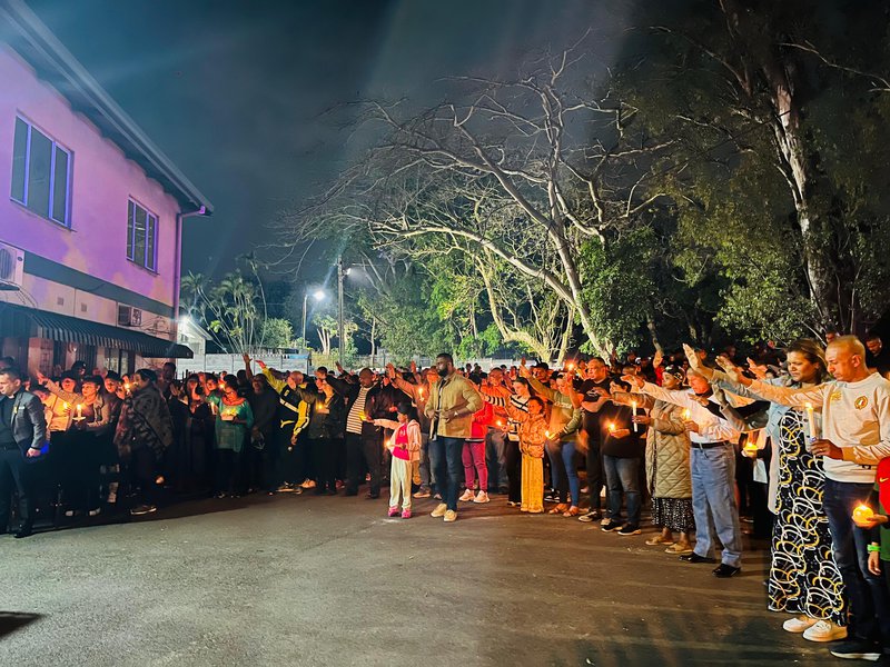 Malvern community gather for Zarah Ramsamy vigil