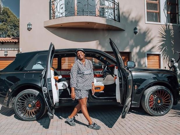 MaMkhize shows off her latest gift: A Rolls-Royce worth R16 million