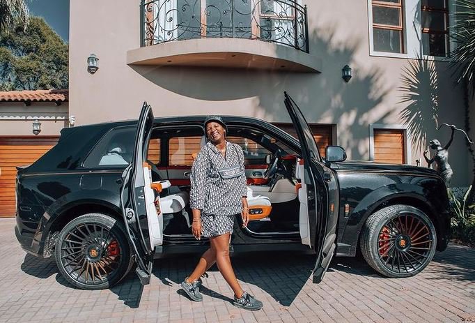 MaMkhize shows off her latest gift: A Rolls-Royce worth R16 million