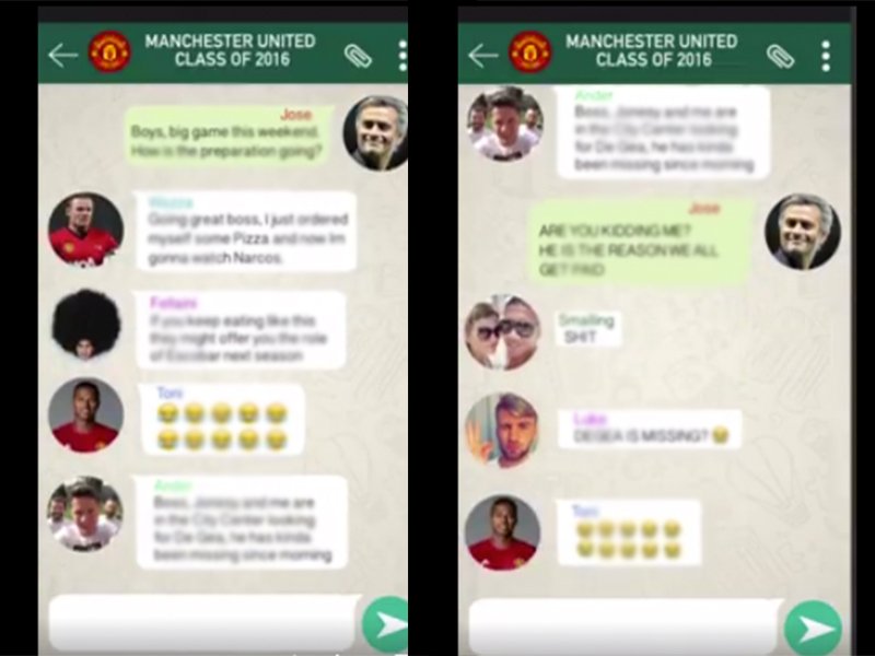 Leaked Manchester Whatsapp
