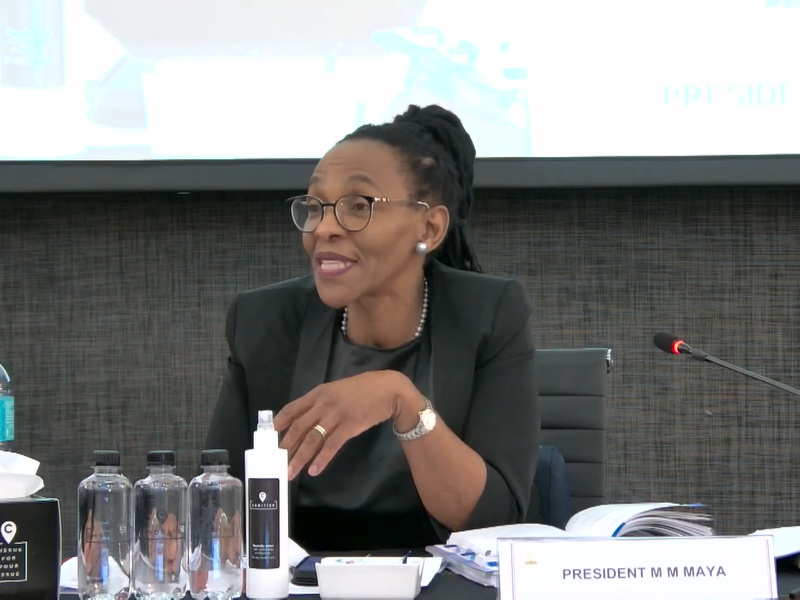 Mandisa Maya Judicial Service Commission