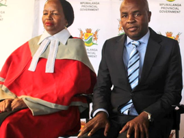 Mandla Ndlovu sworn in as Mpumalanga premier