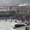 Many of the migrants who reached Ceuta