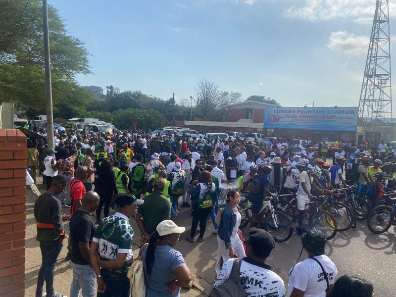 Marchers in Durban want Mchunu removed