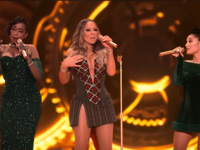 Mariah Carey, Ariana Grande and Jennifer Hudson