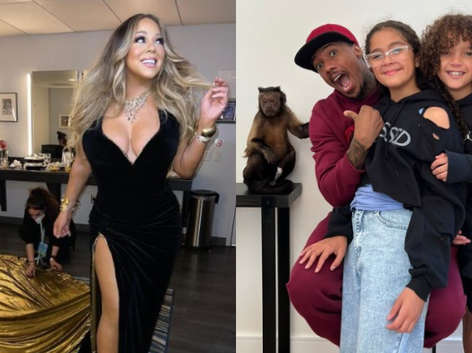Mariah Carey and Nick Cannon