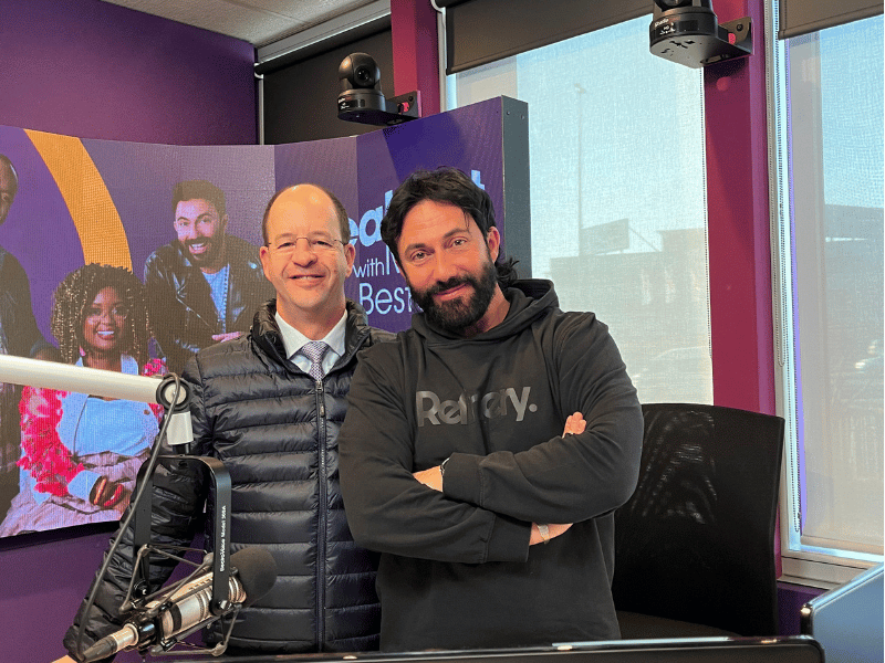 Martin Bester and Dr. Abri de Bruin GMA