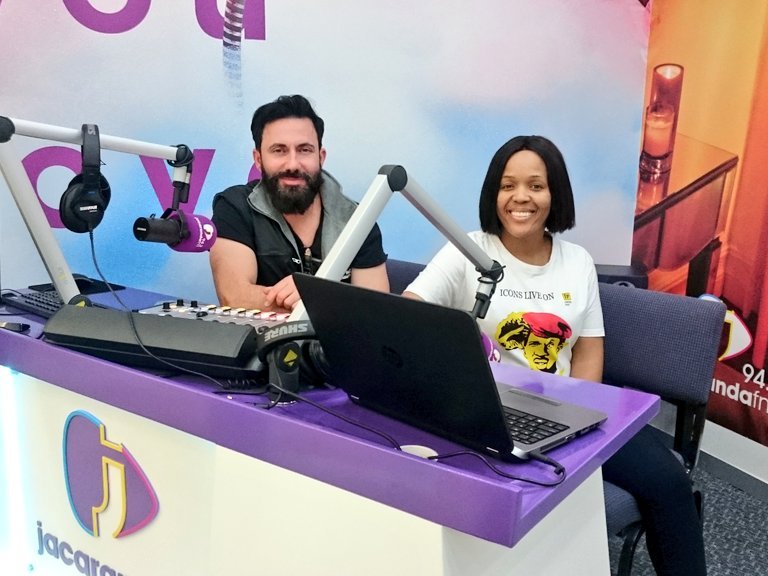 Martin and Tumi Polokwane studio