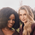 Bridgerton stars Masali Baduza and Hannah Dodd