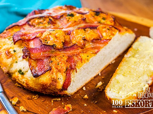 Bacon & Cheese Pot Bread