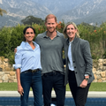 Meghan Markle and Prince Harry and Chef Clare Smyth