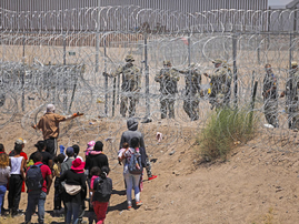 Biden set for Mexican border curbs with eye on Trump