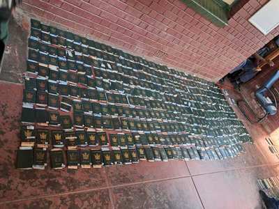 Man busted with 500 foreign passports in Mpumalanga