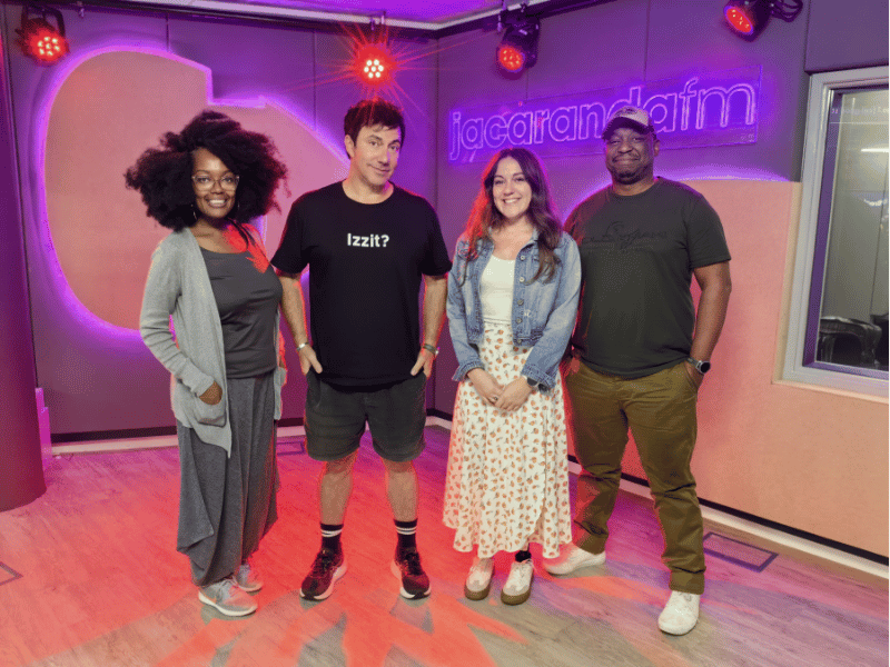 Miki Jovanovic Good Morning Angels and Breakfast with Martin Bester